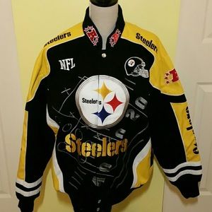 🏈 NFL Steelers Score Board Jacket 🏈 SZ L